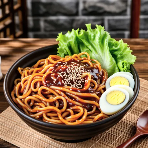 Kongnamul Bibim Guksu (Soybean Sprout Mixed Noodles)