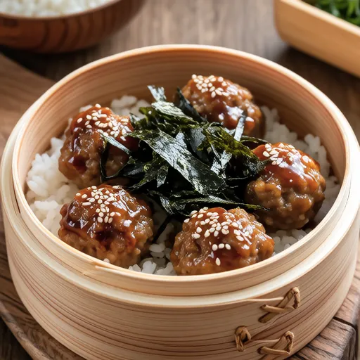 Tsukune Don Bento