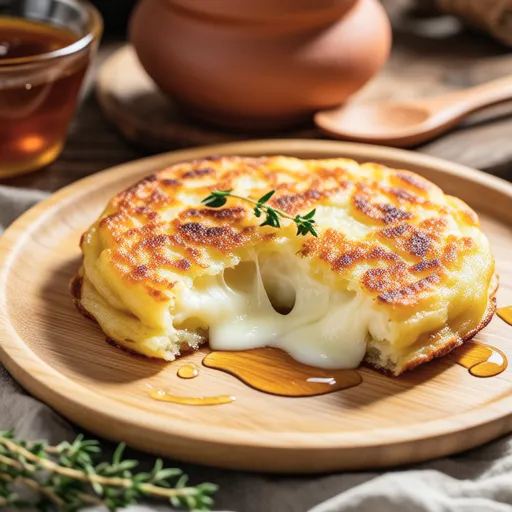 Sweet Potato Cheese Pancake