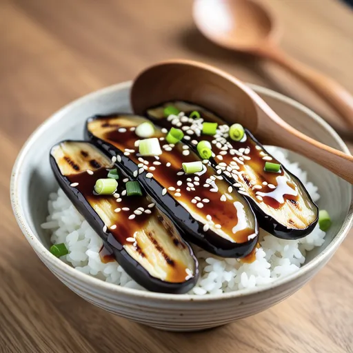 Eggplant Rice Bowl