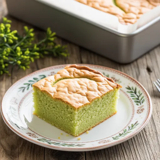 Mugwort Pound Cake