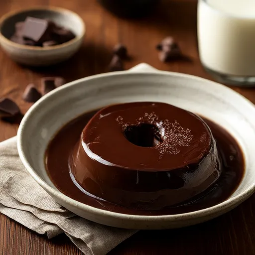Pudin de chocolate