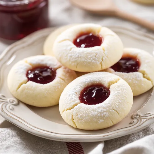 Strawberry Jam Cookies