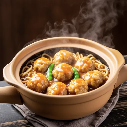 Shrimp Meatballs and Vermicelli Chinese-style Stew