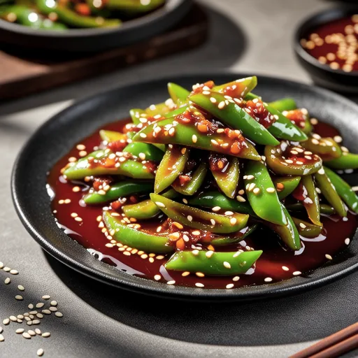Crunchy Korean Pepper Soybean Paste Salad