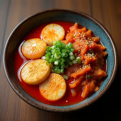 炒年糕和炒猪肉泡菜