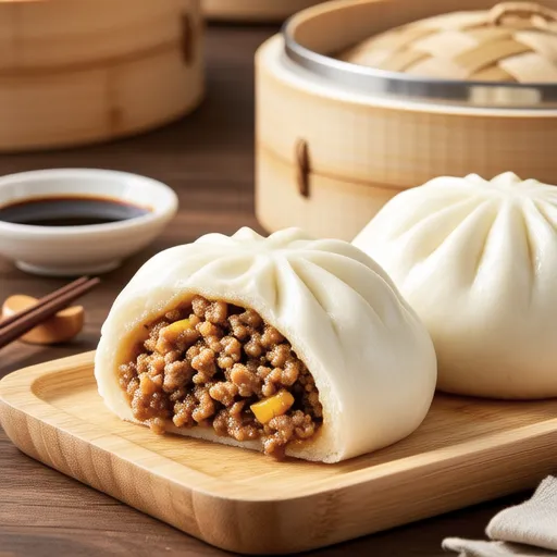 Gigantic Steamed Pork Bun