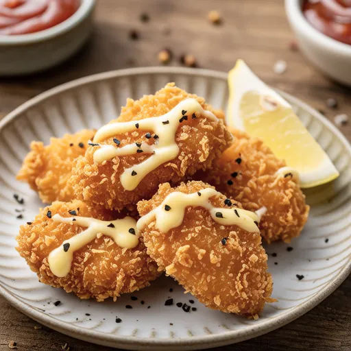 Chicken Breast Cheese Mayo Karaage