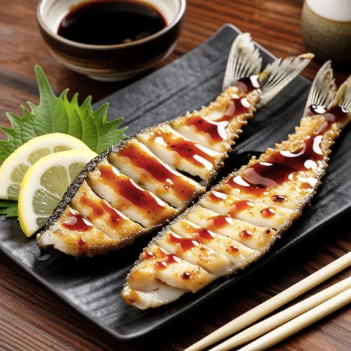 Grilled Yellowtail with Mirin Sauce