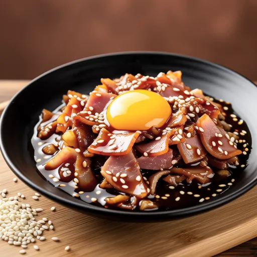 Simple Prosciutto Yukhoe