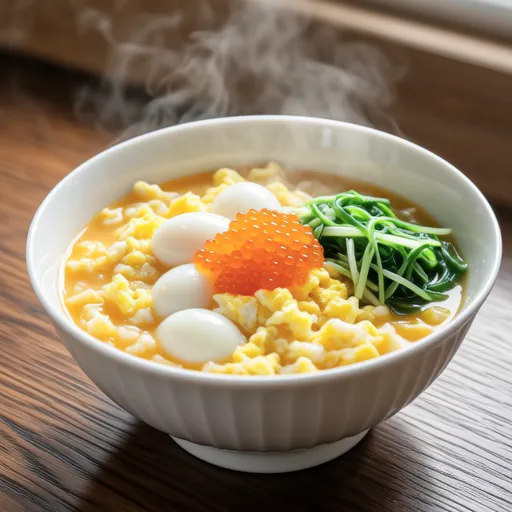 Cabbage and Pollock Roe Egg Bowl