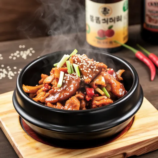 Kimchi Pork Stir-fry