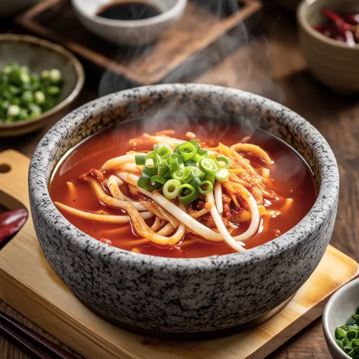 Kimchi Bean Sprout Soup