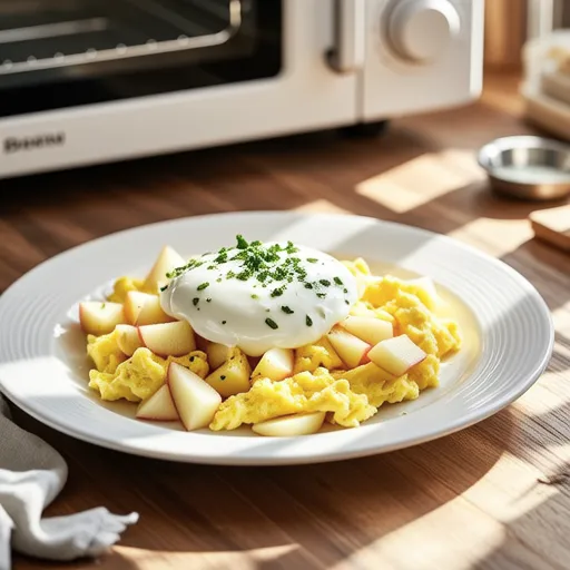 Apple Egg Scramble Brunch