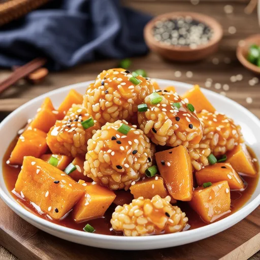 Sweet Potato Rice Cake Stir-fry
