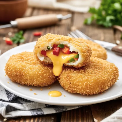 Tofu Cheese Nuggets