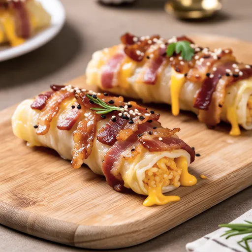 Bacon Cheese Rolls