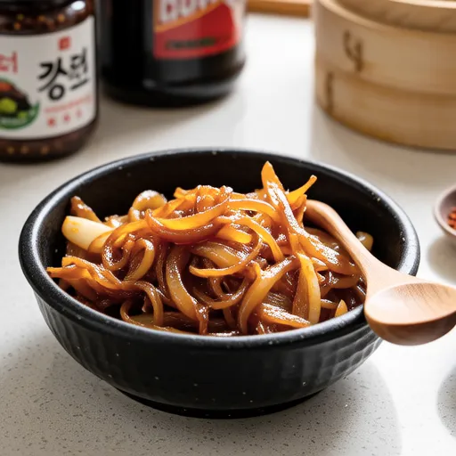 Sweet Stir-fried Fresh Onions
