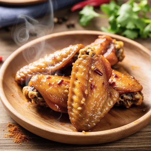 Curry Mayo Fried Chicken Wings