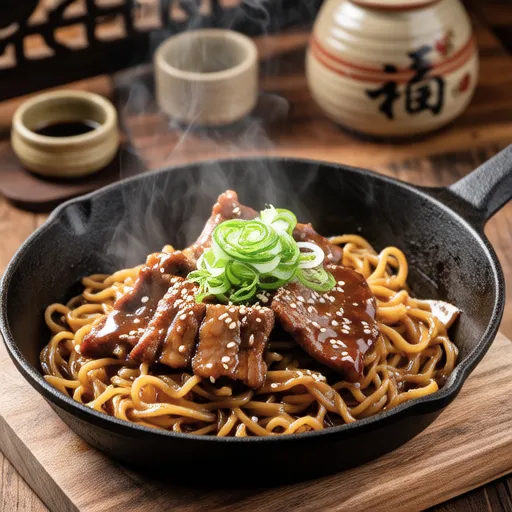Stir-fried Natto and Pork