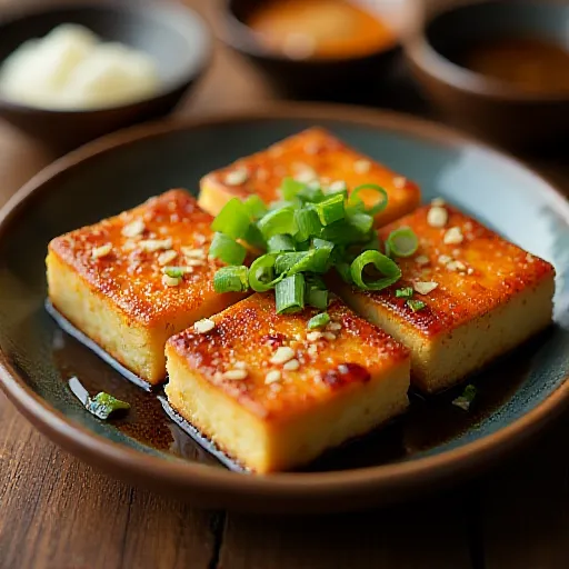Steak de tofu savoureux