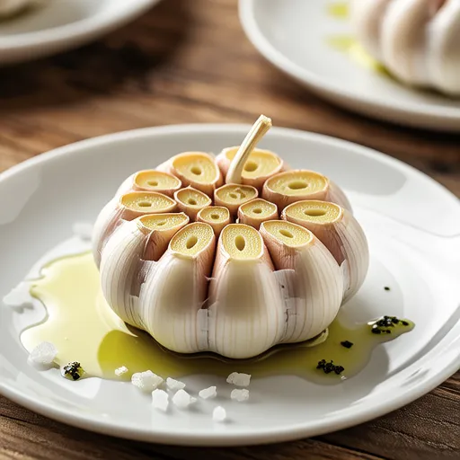 Garlic Microwave Steamed