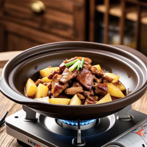 Smoked Duck Stir-fried Potatoes