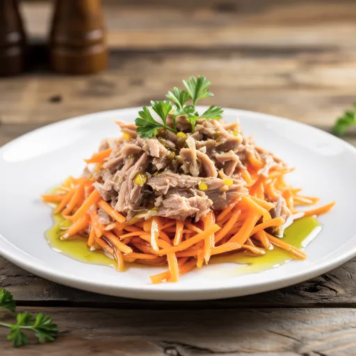 Crunchy Tuna and Carrot Salad
