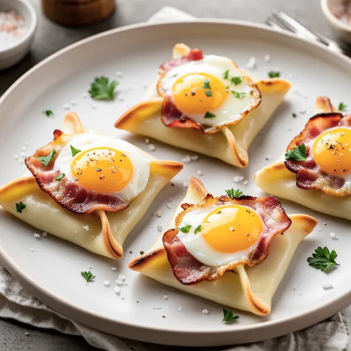 Mini Galette with Dumpling Wrappers