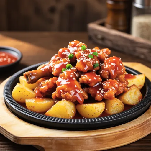 Chicken Breast Yangnyeom Chicken Style