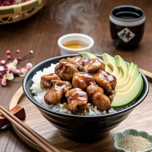 Chicken and Avocado Ume Teriyaki Bowl