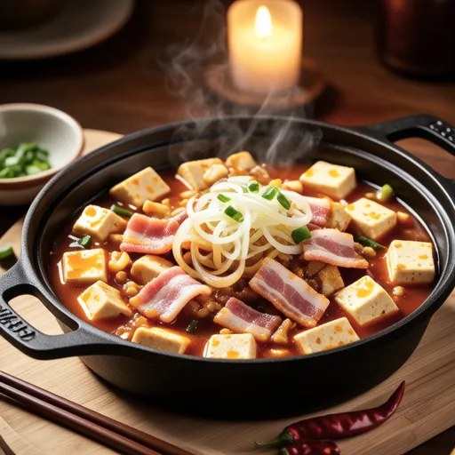 Bacon Tofu Kimchi