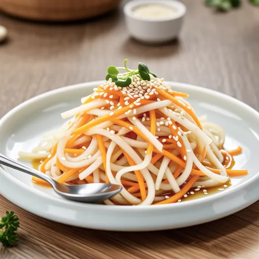 Gobo and Carrot Sesame Mayo Salad