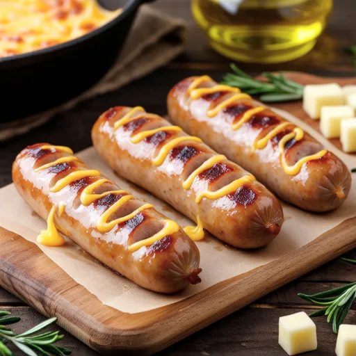 Skinless Grilled Cheese Sausage