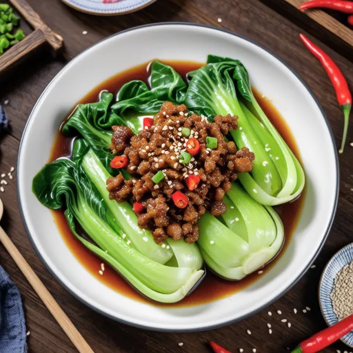 Steamed Napa Cabbage with Pork