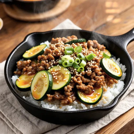 Zucchini Rice Bowl