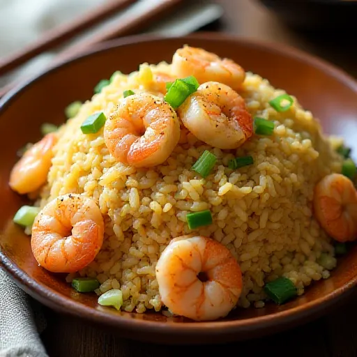10-Minute Chinese-Style Shrimp Fried Rice