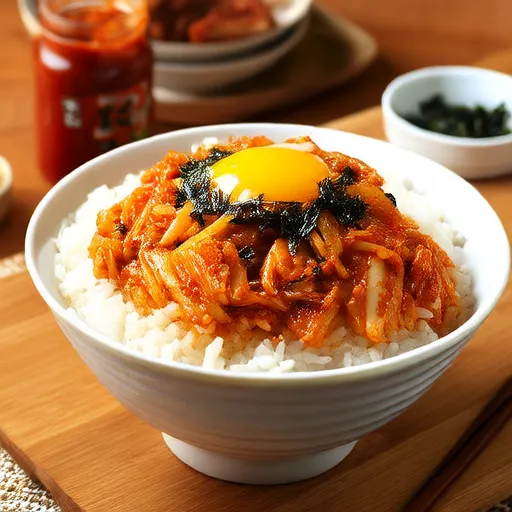 Arroz Frito con Kimchi