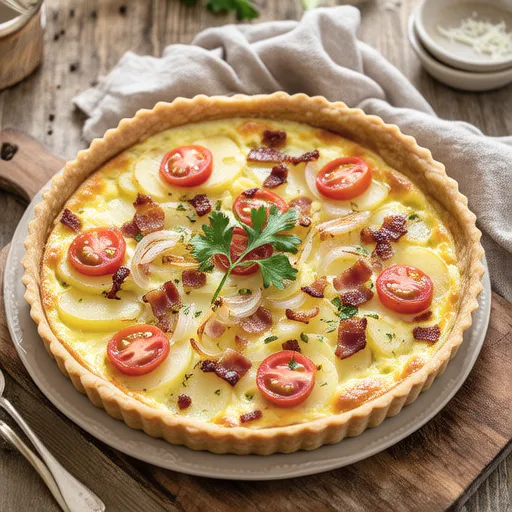 Potato Quiche