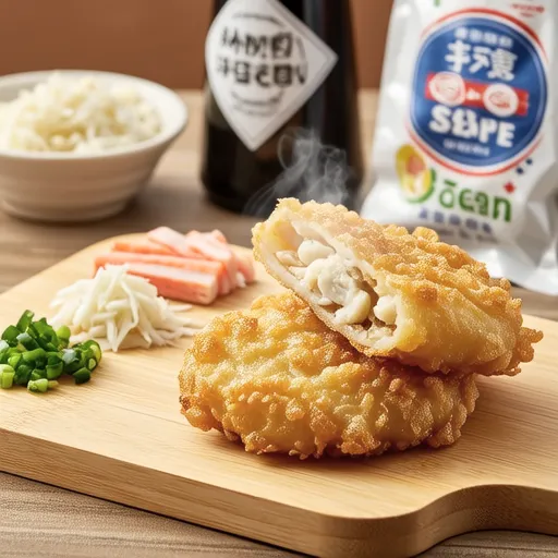 Hanpen and Tofu Fluffy Patties