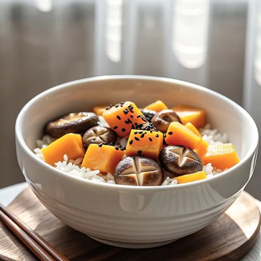Sweet Potato and Pumpkin Rice