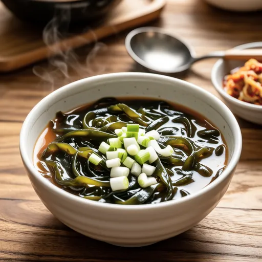 Sesame Perilla Seaweed Soup (Diabetic-Friendly)