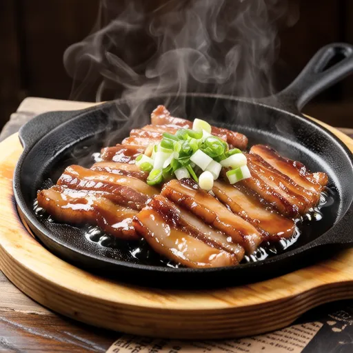 Shogayaki with Thinly Sliced Pork Belly