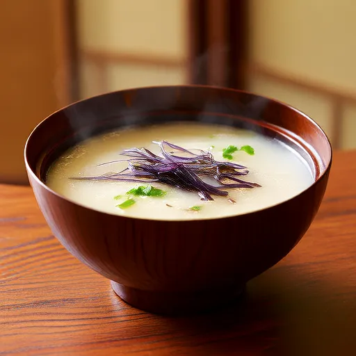 Zuppa di miso con Myoga