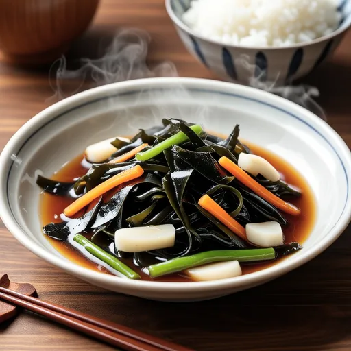 Hijiki Nimono (Simmered Hijiki)