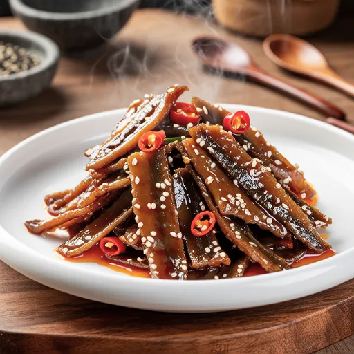 Stir-fried Dried Pollack Strips