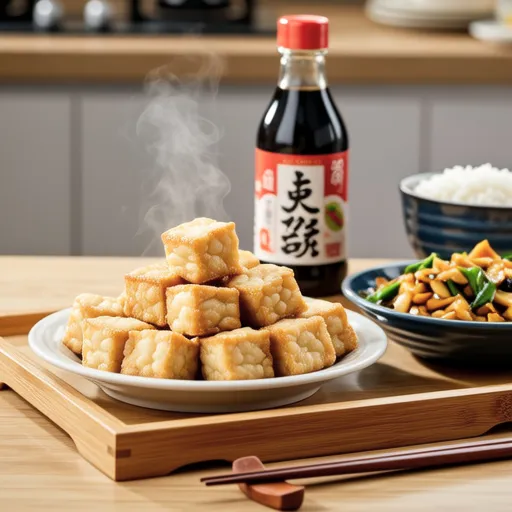Spam Tofu Cube