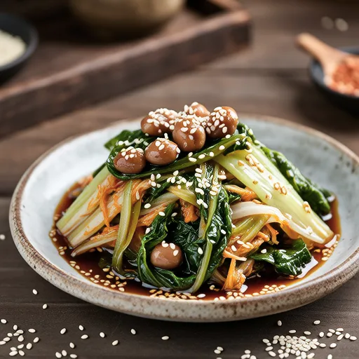 Cabbage and Wakame Namul-style Salad