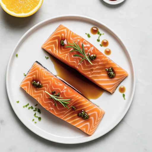Salmon Sauté with Yuzu Butter Soy Sauce