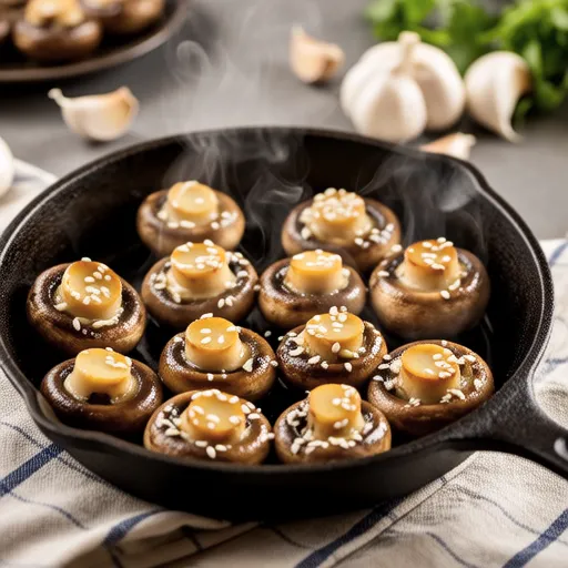 Mini King Oyster Mushroom Stir-fry